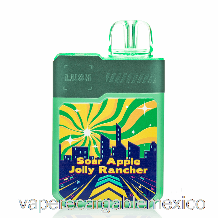 Vape Recargable Digiflavor X Geek Bar Lush 20k Desechable Manzana Agria Jolly Rancher